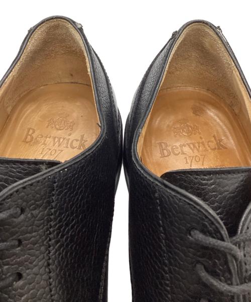 berwick（バーウィック）berwick (バーウィック) Uチップシューズ ブラック サイズ:7 1/2の古着・服飾アイテム