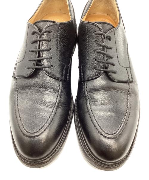 berwick（バーウィック）berwick (バーウィック) Uチップシューズ ブラック サイズ:7 1/2の古着・服飾アイテム