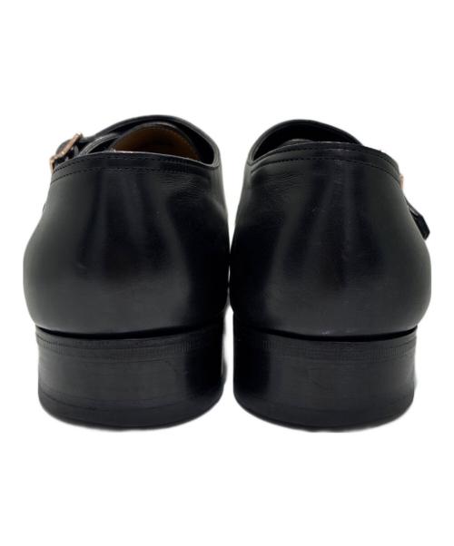 JOHN LOBB（ジョンロブ）JOHN LOBB (ジョンロブ) Philip II Double Buckle　フィリップ2 ダブルバックル ブラック サイズ:8Eの古着・服飾アイテム
