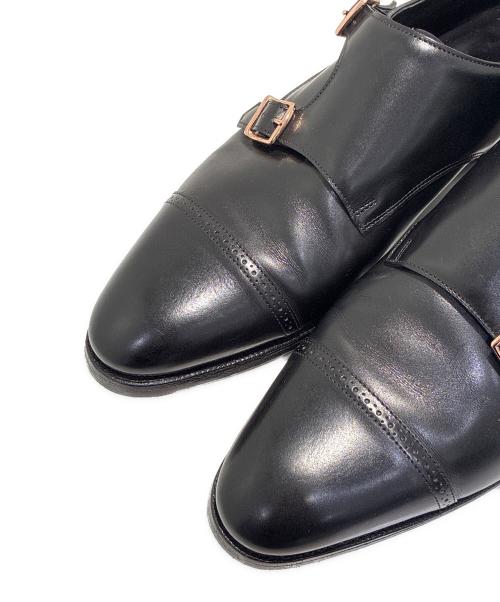 JOHN LOBB（ジョンロブ）JOHN LOBB (ジョンロブ) Philip II Double Buckle　フィリップ2 ダブルバックル ブラック サイズ:8Eの古着・服飾アイテム