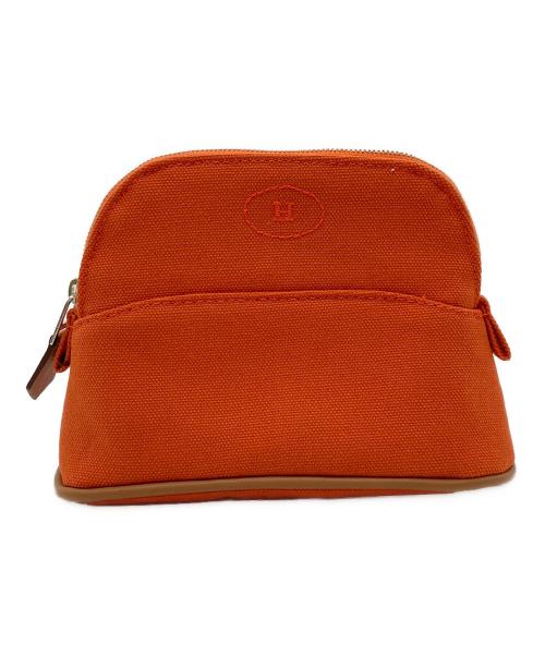 HERMES（エルメス）HERMES (エルメス) ボリード ミニポーチ 16 オレンジの古着・服飾アイテム