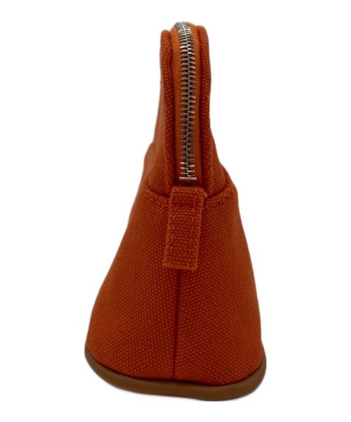 HERMES（エルメス）HERMES (エルメス) ボリード ミニポーチ 16 オレンジの古着・服飾アイテム