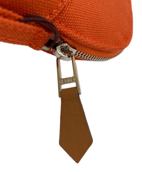HERMES（エルメス）HERMES (エルメス) ボリード ミニポーチ 16 オレンジの古着・服飾アイテム