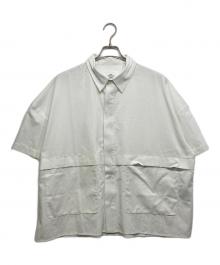 Quilp（クイルプ）の古着「MARSH Short Sleeve Waffle Shirt」｜ホワイト