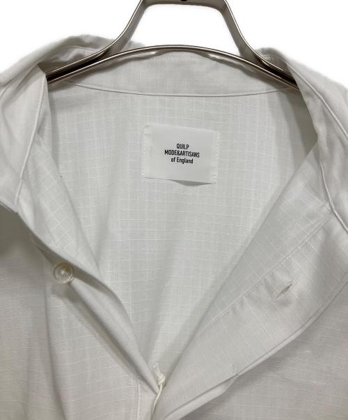Quilp（クイルプ）Quilp (クイルプ) MARSH Short Sleeve Waffle Shirt ホワイト サイズ:1の古着・服飾アイテム