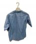 SH (エスエイチ) SHORT SLEEVE OPEN COLLAR SHIRT スカイブルー サイズ:L：9000円