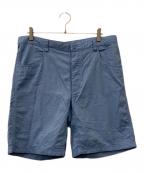 SHエスエイチ）の古着「Double Knee Shorts」｜スカイブルー