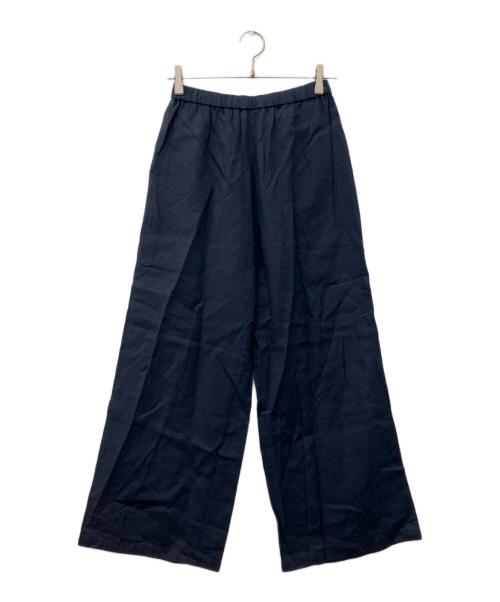 Graphpaper（グラフペーパー）Graphpaper (グラフペーパー) Linen Easy Wide Pants ネイビー サイズ:00の古着・服飾アイテム