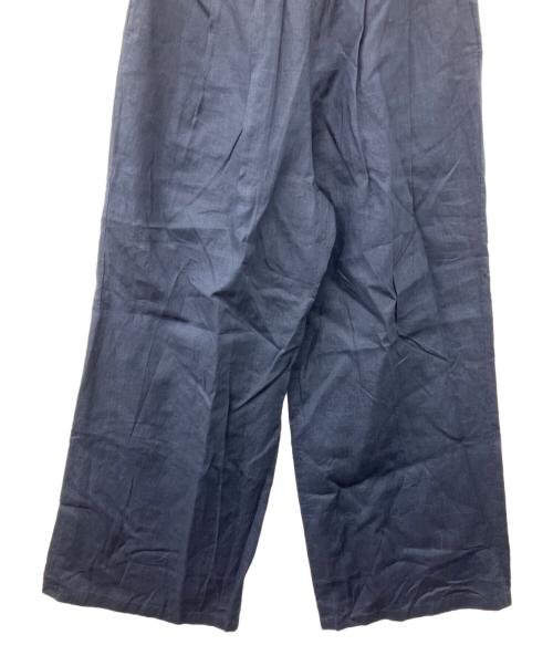 Graphpaper（グラフペーパー）Graphpaper (グラフペーパー) Linen Easy Wide Pants ネイビー サイズ:00の古着・服飾アイテム