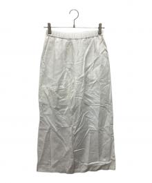 Graphpaper（グラフペーパー）の古着「Linen Easy Wide Pants」｜ホワイト