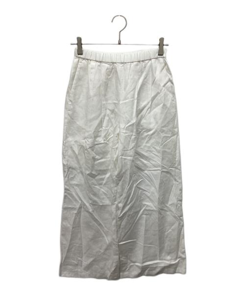 Graphpaper（グラフペーパー）Graphpaper (グラフペーパー) Linen Easy Wide Pants ホワイト サイズ:00 未使用品の古着・服飾アイテム