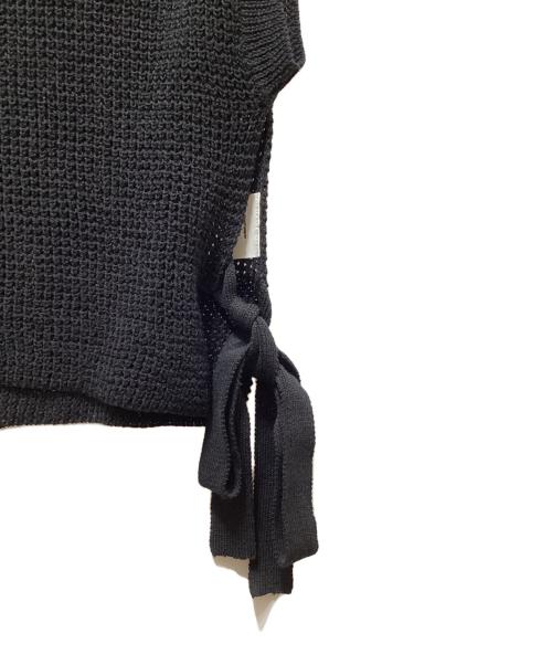 Graphpaper（グラフペーパー）Graphpaper (グラフペーパー) Linen SOLOTEX Knit Vest ブラック サイズ:00の古着・服飾アイテム