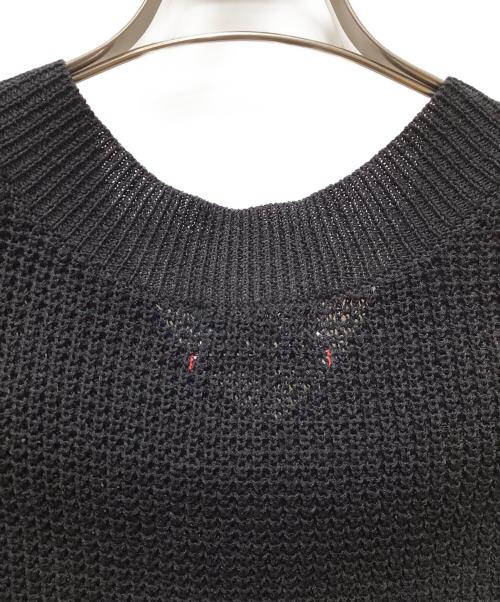 Graphpaper（グラフペーパー）Graphpaper (グラフペーパー) Linen SOLOTEX Knit Vest ブラック サイズ:00の古着・服飾アイテム