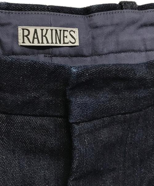 RAKINES（ラキネス）RAKINES (ラキネス) Hard-twist denim インディゴ サイズ:2の古着・服飾アイテム