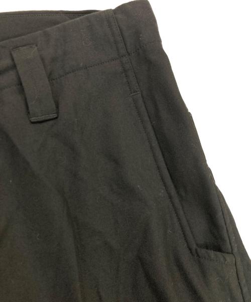 T&S（ティーアンドエス）T&S (ティーアンドエス) CINCH BACK TROUSER ブラック サイズ:2の古着・服飾アイテム