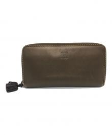 LOEWE（ロエベ）の古着「タッセル付ロングウォレット」｜ブラウン