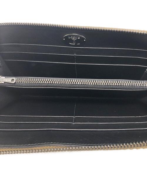 LOEWE（ロエベ）LOEWE (ロエベ) タッセル付ロングウォレット ブラウンの古着・服飾アイテム