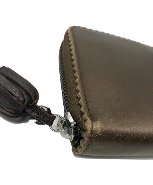LOEWE（ロエベ）LOEWE (ロエベ) タッセル付ロングウォレット ブラウンの古着・服飾アイテム