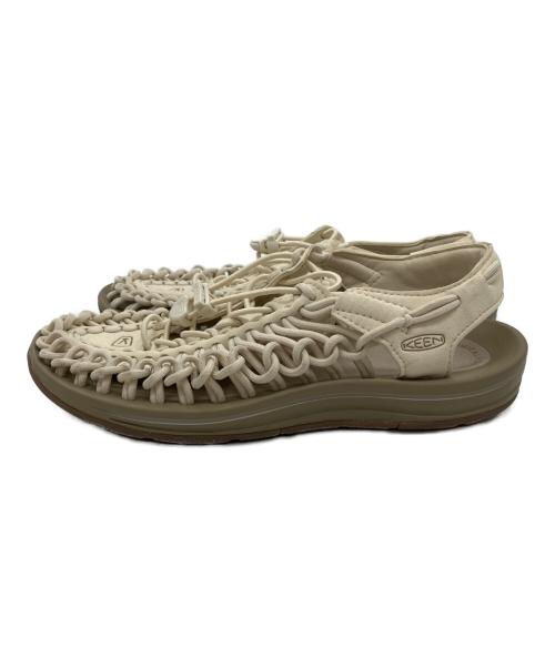 KEEN（キーン）KEEN (キーン) ユニーク サンダル ホワイト サイズ:25の古着・服飾アイテム