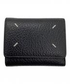 Maison Margielaメゾンマルジェラ）の古着「スリーフォールドウォレット」｜ブラック