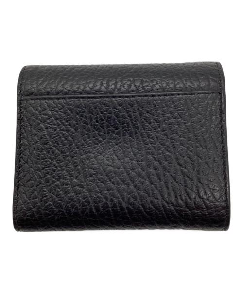 Maison Margiela（メゾンマルジェラ）Maison Margiela (メゾンマルジェラ) スリーフォールドウォレット ブラック サイズ:下記参照の古着・服飾アイテム