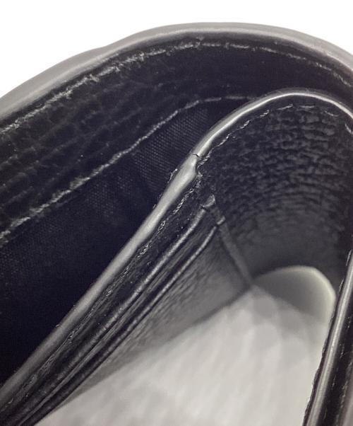 Maison Margiela（メゾンマルジェラ）Maison Margiela (メゾンマルジェラ) スリーフォールドウォレット ブラック サイズ:下記参照の古着・服飾アイテム