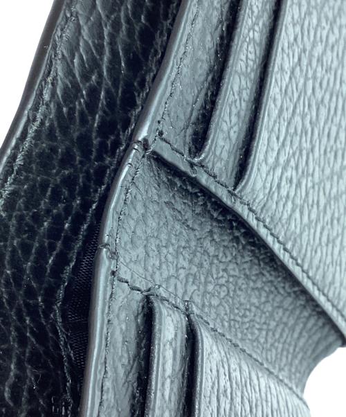 Maison Margiela（メゾンマルジェラ）Maison Margiela (メゾンマルジェラ) スリーフォールドウォレット ブラック サイズ:下記参照の古着・服飾アイテム