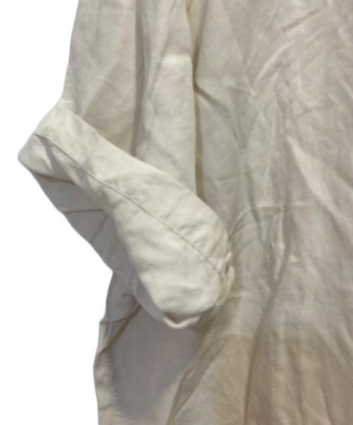 POLO RALPH LAUREN（ポロ・ラルフローレン）POLO RALPH LAUREN (ポロ・ラルフローレン) リネンシルクオープンカラーシャツ ホワイト サイズ:XXLの古着・服飾アイテム