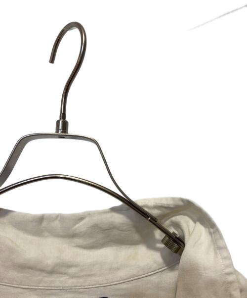 POLO RALPH LAUREN（ポロ・ラルフローレン）POLO RALPH LAUREN (ポロ・ラルフローレン) リネンシルクオープンカラーシャツ ホワイト サイズ:XXLの古着・服飾アイテム