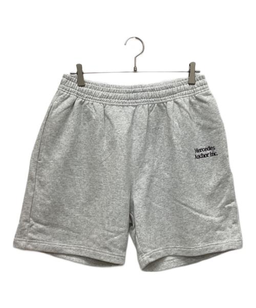 mercedes anchor inc.（メルセデス アンカー インク）Mercedes Anchor inc. (メルセデス アンカー インク) Sweat Shorts グレー サイズ:Lの古着・服飾アイテム