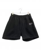 mercedes anchor inc.メルセデス アンカー インク）の古着「Sweat Shorts」｜ブラック