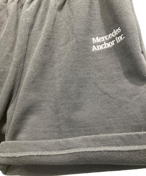 mercedes anchor inc.（メルセデス アンカー インク）mercedes anchor inc. (メルセデス アンカー インク) Sweat Shorts ブラック サイズ:Mの古着・服飾アイテム