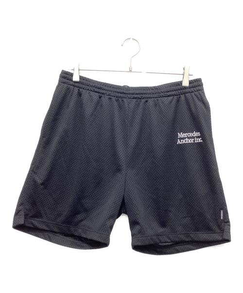 mercedes anchor inc.（メルセデス アンカー インク）Mercedes Anchor inc. (メルセデス アンカー インク) Mesh Shorts ブラック サイズ:Lの古着・服飾アイテム
