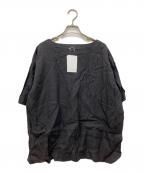ARMENアーメン）の古着「LINEN PLAIN SS PULL」｜ブラック