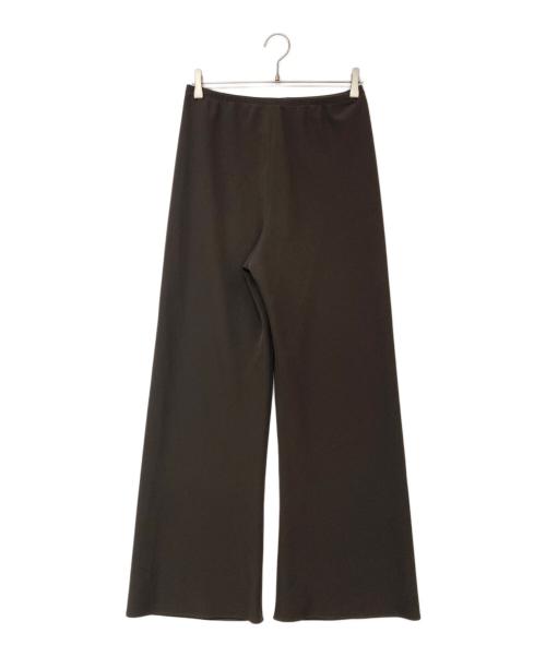 AP STUDIO（エーピーストゥディオ）AP STUDIO (エーピーストゥディオ) エラスティックパンツ ブラウン サイズ:38の古着・服飾アイテム