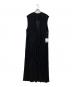 CITYSHOP（シティショップ）の古着「DEEP V NECK DRESS」｜ブラック