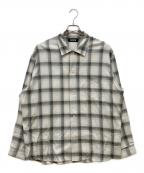 BLACK DOGS ROTTWEILERブラックドッグロットワイラー）の古着「R9 OMBRE SHIRT」｜グレー