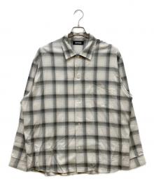 BLACK DOGS ROTTWEILER（ブラックドッグロットワイラー）の古着「R9 OMBRE SHIRT」｜グレー