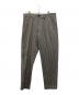 DRIES VAN NOTEN（ドリスヴァンノッテン）の古着「ヒッコリーパンツ」｜グレー×ブルー