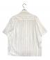 WACKO MARIA (ワコマリア) SOKTAS / STRIPED OPEN COLLAR SHIRT (TYPE-2) ホワイト×レッド サイズ:S：15000円