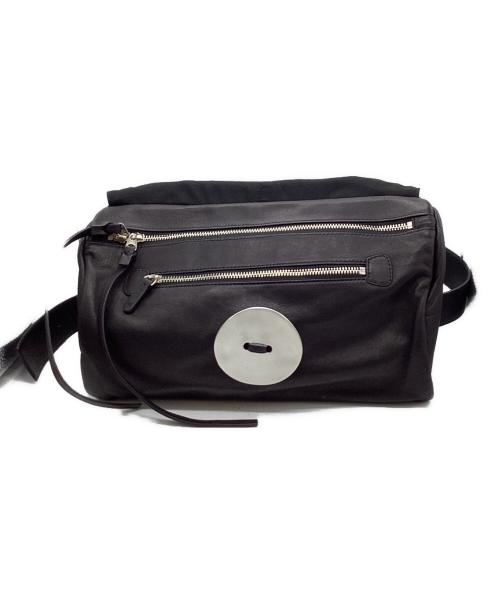 kawa-kawa（カワカワ）kawa-kawa (カワカワ) 斜め掛けショルダーバッグ ブラックの古着・服飾アイテム