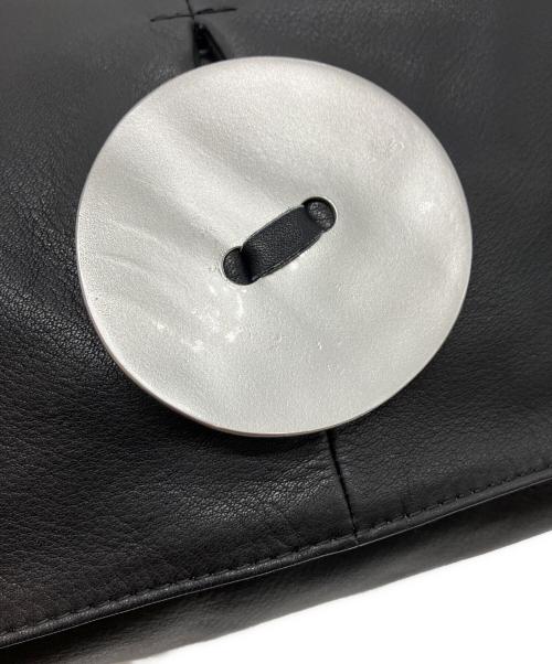 kawa-kawa（カワカワ）kawa-kawa (カワカワ) 斜め掛けショルダーバッグ ブラックの古着・服飾アイテム