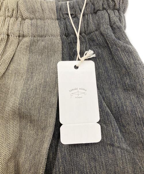 tamaki niime（タマキ ニイメ）tamaki niime (タマキ ニイメ) ワイドパンツ グレー サイズ:long 未使用品の古着・服飾アイテム