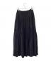 HER LIP TO (ハーリップトゥ) High-Waist Tiered Long Skirt ブラック サイズ:S 未使用品：9000円