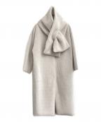 HER LIP TOハーリップトゥ）の古着「Faux Fur Reversible Coat」｜アイボリー