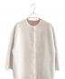 中古・古着 HER LIP TO (ハーリップトゥ) Faux Fur Reversible Coat アイボリー サイズ:S：10000円