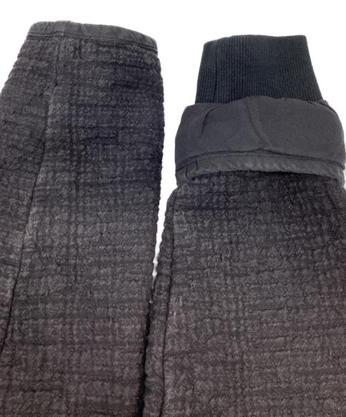 Porter Classic（ポータークラシック）Porter Classic (ポータークラシック) 刺し子フルジップフーディ ブラック サイズ:Sの古着・服飾アイテム