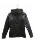 RATTLE TRAP（ラトルトラップ）の古着「レザー切替ジップパーカー」｜ブラック