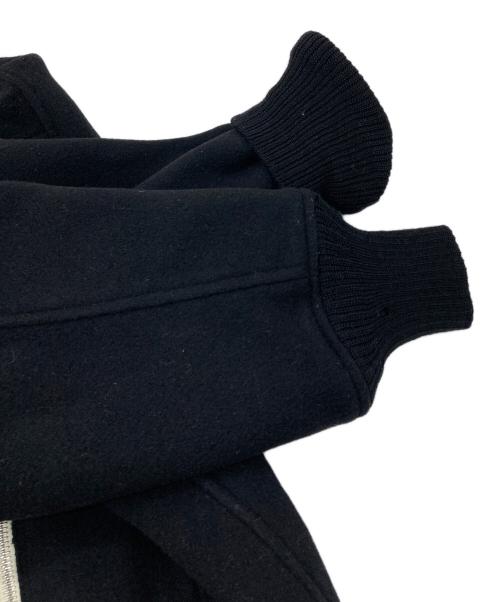 SASQUATCHfabrix.（サスクワッチファブリックス）SASQUATCHfabrix. (サスクワッチファブリックス) ウールフライトジャケット ブラック サイズ:Mの古着・服飾アイテム