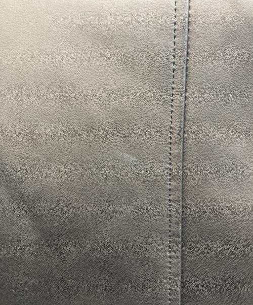 BURBERRY BLACK LABEL（バーバリーブラックレーベル）BURBERRY BLACK LABEL (バーバリーブラックレーベル) ラムレザージャケット ブラウン サイズ:Lの古着・服飾アイテム